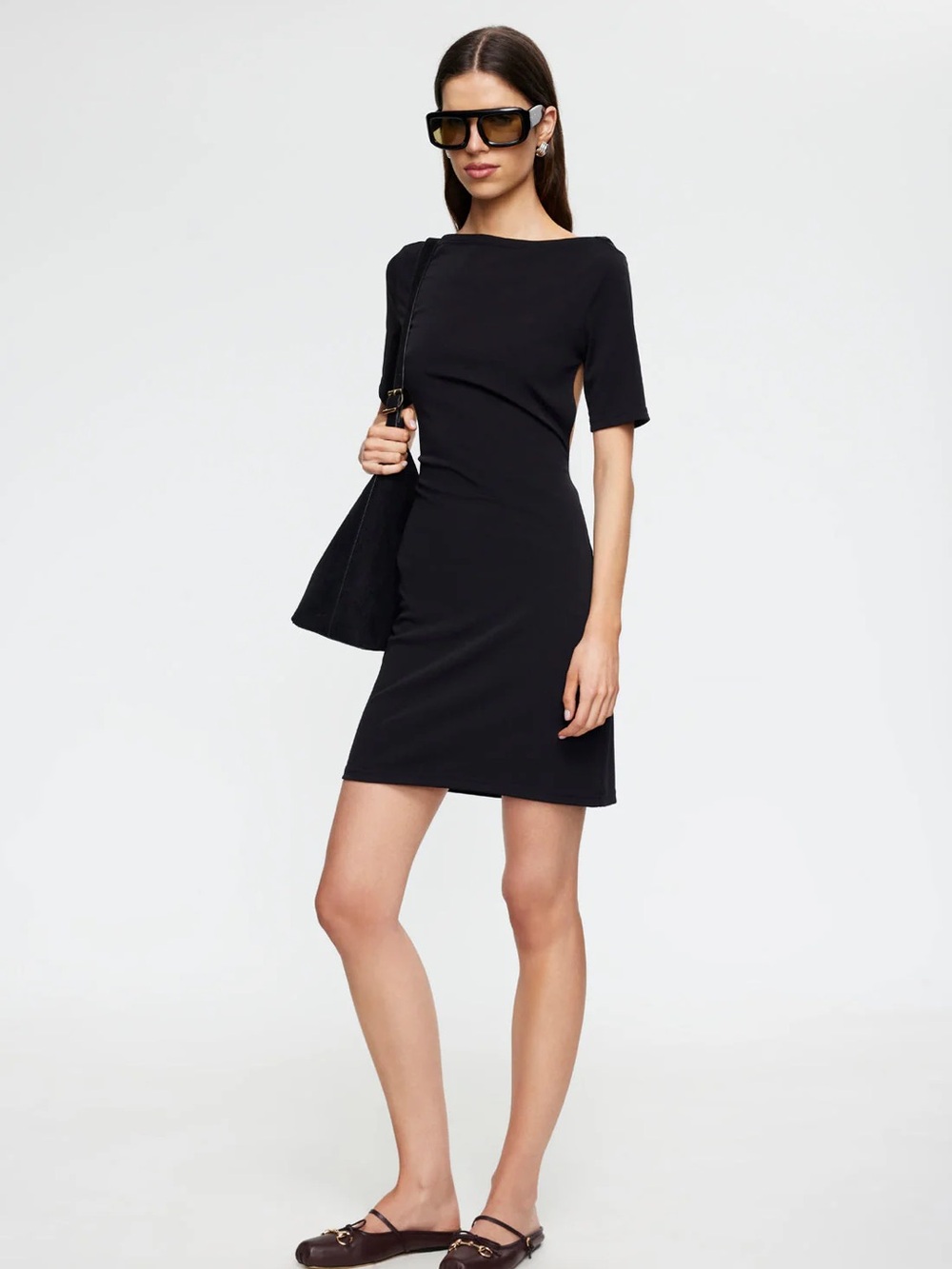 LIONESS | AFTER FIVE MIDI DRESS | ONYX | 1P